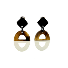 Cargar imagen en el visor de la galería, Caravanas asta esmaltada