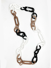 Cargar imagen en el visor de la galería, Collar largo mix de eslabones