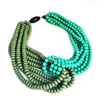 Cargar imagen en el visor de la galería, Collar entrelazado