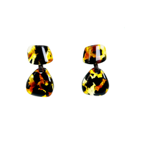 Cargar imagen en el visor de la galería, Caravanas de resina carey