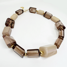 Cargar imagen en el visor de la galería, Collar piezas rectangulares