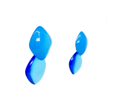 Cargar imagen en el visor de la galería, Caravanas resina combinadas medianas