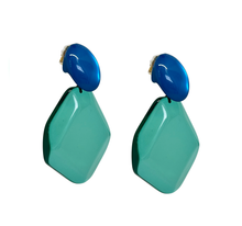 Cargar imagen en el visor de la galería, Caravanas combinadas translucidas