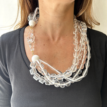 Cargar imagen en el visor de la galería, Collar combinación cuentas varias vueltas