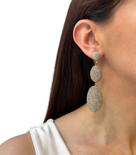 Cargar imagen en el visor de la galería, Caravanas hilos brillantes