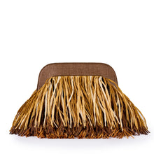 Cargar imagen en el visor de la galería, Bolso de rafia de flecos