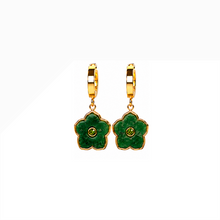 Cargar imagen en el visor de la galería, Caravanas flor de piedras