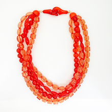 Cargar imagen en el visor de la galería, Collar combinación cuentas varias vueltas