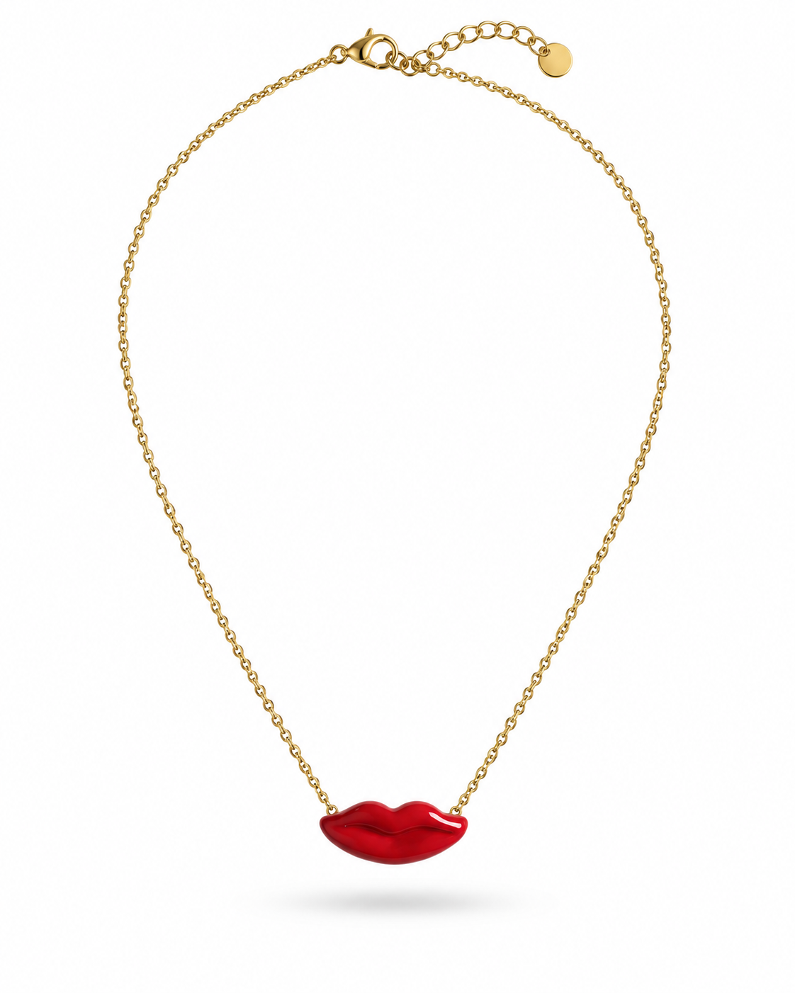 Collar beso rojo – Fahoma, bijouterie en Uruguay