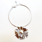 Choker con flor de metal, vista 4 – Fahoma