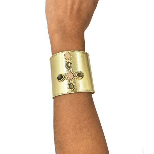 Pulseras cruz, vista 4 – Fahoma