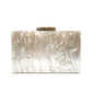 Clutch nacarado plateado – Fahoma, bijouterie en Uruguay