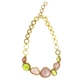 Collar verde agua y rosa – Fahoma, bijouterie en Uruguay