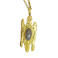 Collar colgante piedra, vista 5 – Fahoma
