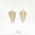 Caravanas zirconia lluvia plateada – Fahoma, bijouterie en Uruguay