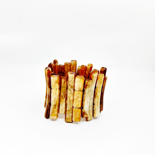 Pulsera de resina irregular, vista 3 – Fahoma