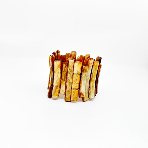 Pulsera de resina irregular – Fahoma, bijouterie en Uruguay