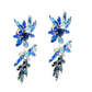 Caravanas cristal Swarovski colgantes, vista 2 – Fahoma