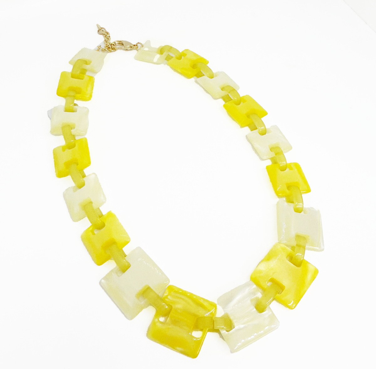 Collar cadena geométrica, vista 5 – Fahoma