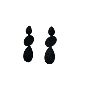 Aros negros de hilo
