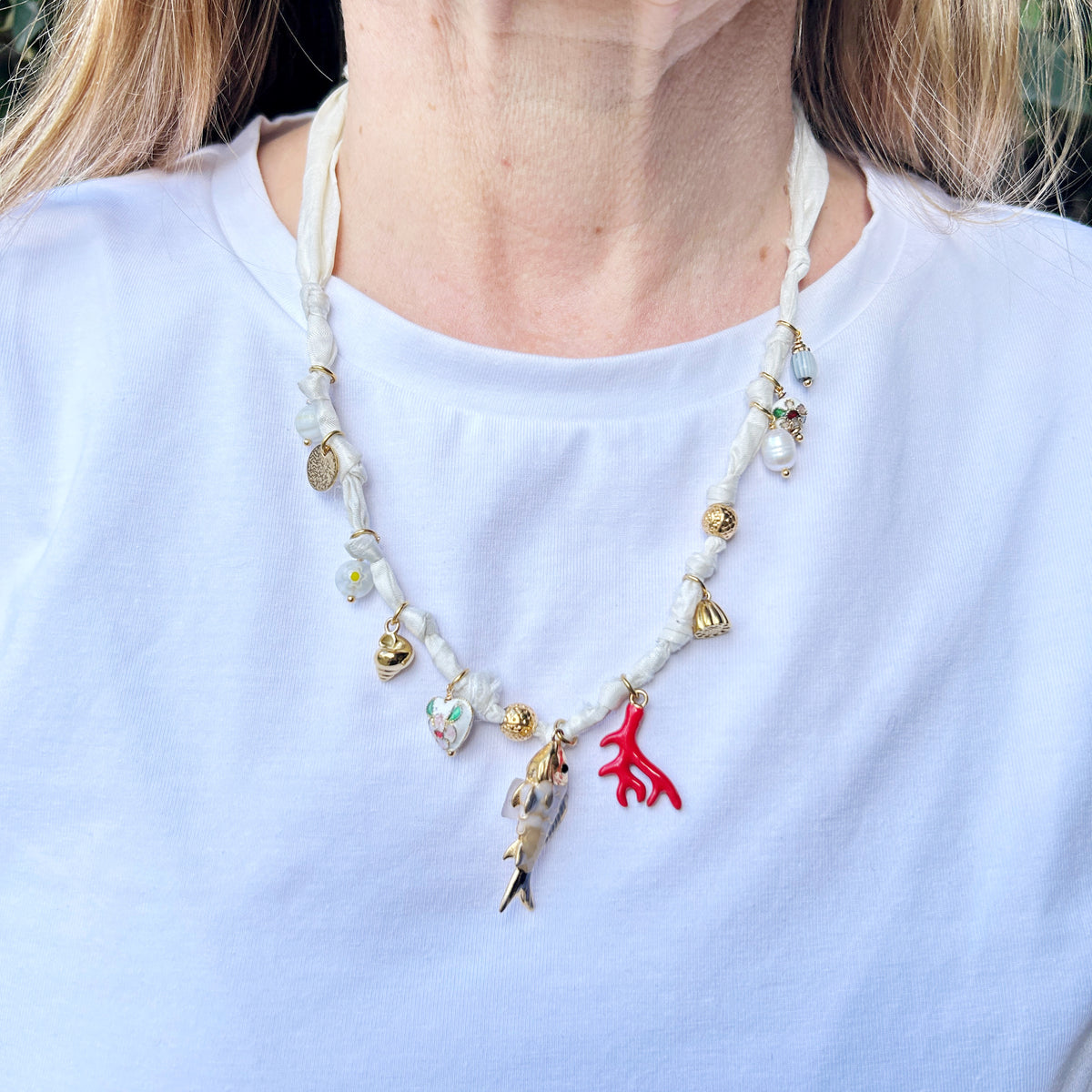 Collar multi dijes – Fahoma, bijouterie en Uruguay