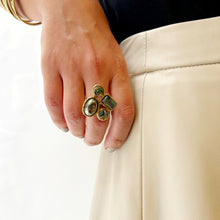 Cargar imagen en el visor de la galería, Anillo multi piedras
