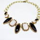 Collar navettes piedras naturales, vista 4 – Fahoma