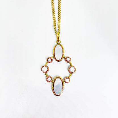 Collar dije geométrico – Fahoma, bijouterie en Uruguay