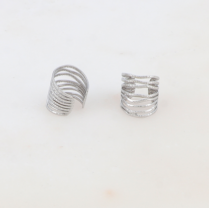 Ear cuff mil vueltas, vista 2 – Fahoma