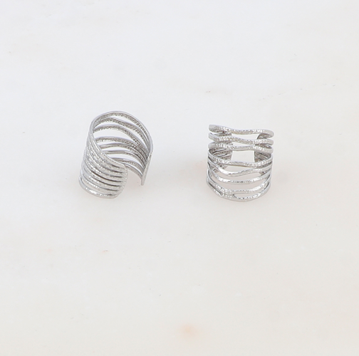 Ear cuff mil vueltas, vista 2 – Fahoma