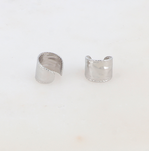 Ear cuff de acero, vista 2 – Fahoma
