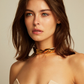 Choker pliegue – Fahoma, bijouterie en Uruguay