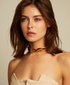 Choker pliegue – Fahoma, bijouterie en Uruguay
