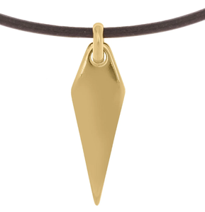 Collar flecha con cordón
