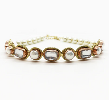 Cargar imagen en el visor de la galería, choker de perlas y cristal
