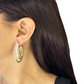 Argollas zirconia modernas, vista 2 – Fahoma