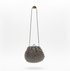 Bolso tejido gris y negro – Fahoma, bijouterie en Uruguay