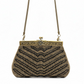 Bolso dorado y negro, vista 4 – Fahoma
