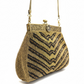 Bolso dorado y negro, vista 2 – Fahoma