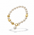 Collar dorado y perlas – Fahoma, bijouterie en Uruguay