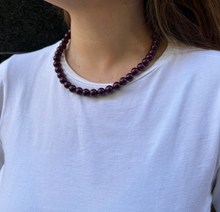 Cargar imagen en el visor de la galería, Collar esteras violeta
