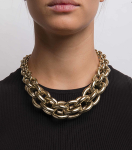 Collar cadenas con volumen