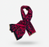 Pashmina azul y fucsia – Fahoma, bijouterie en Uruguay