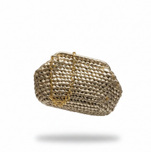 Cargar imagen en el visor de la galería, bolso anudado champagne 
