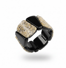 Cargar imagen en el visor de la galería, pulsera piedra  de resina 
