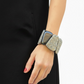 Pulsera combinada tipo piedra, vista 2 – Fahoma