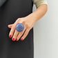 Anillo media pastilla, vista 2 – Fahoma