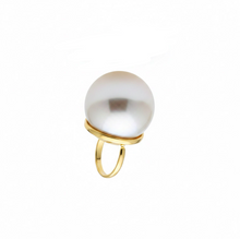 Cargar imagen en el visor de la galería, Anillo maxi perla
