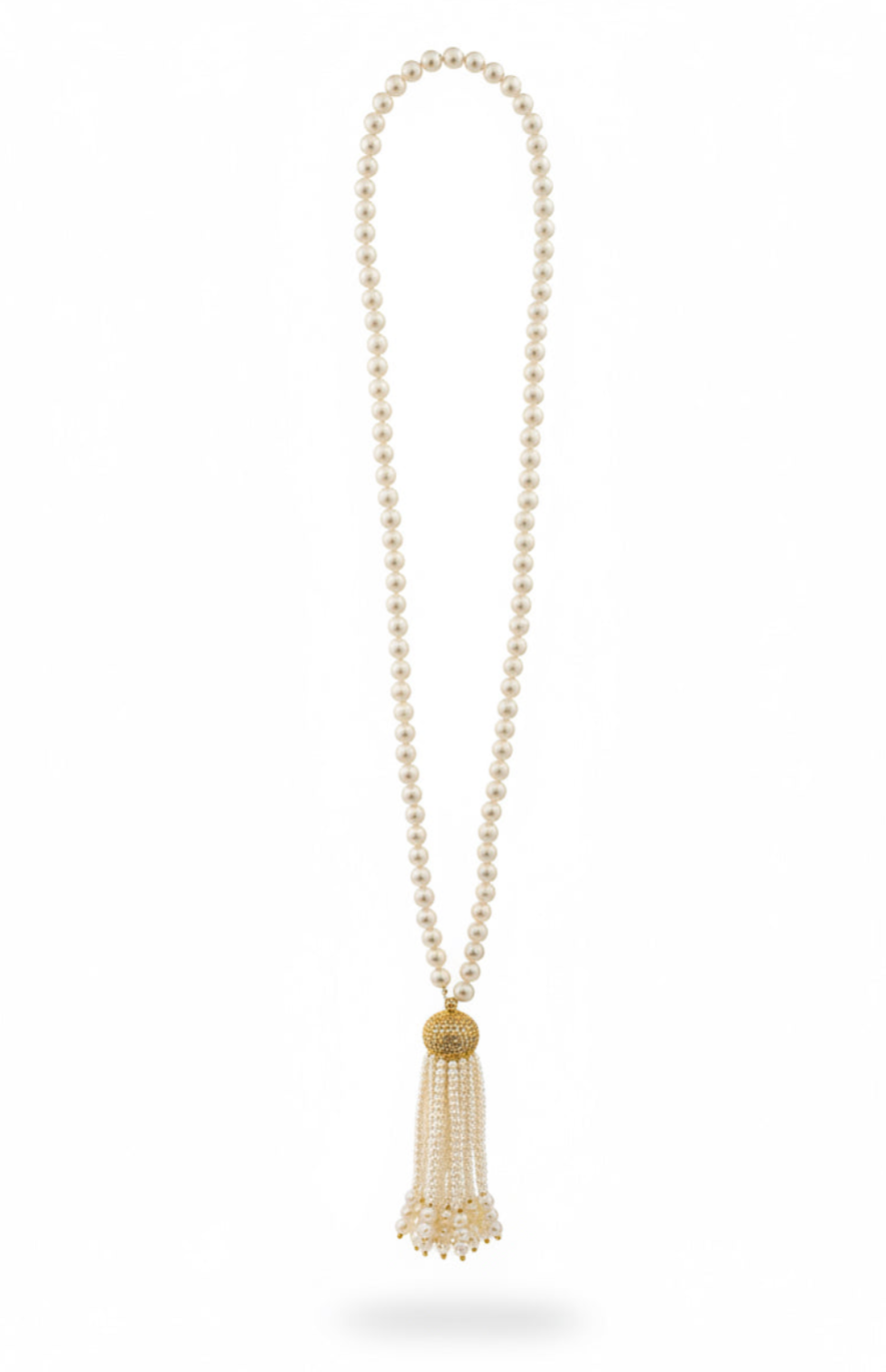 Collar largo de perlas – Fahoma, bijouterie en Uruguay