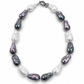 Collar perlas barrocas bicolor – Fahoma, bijouterie en Uruguay